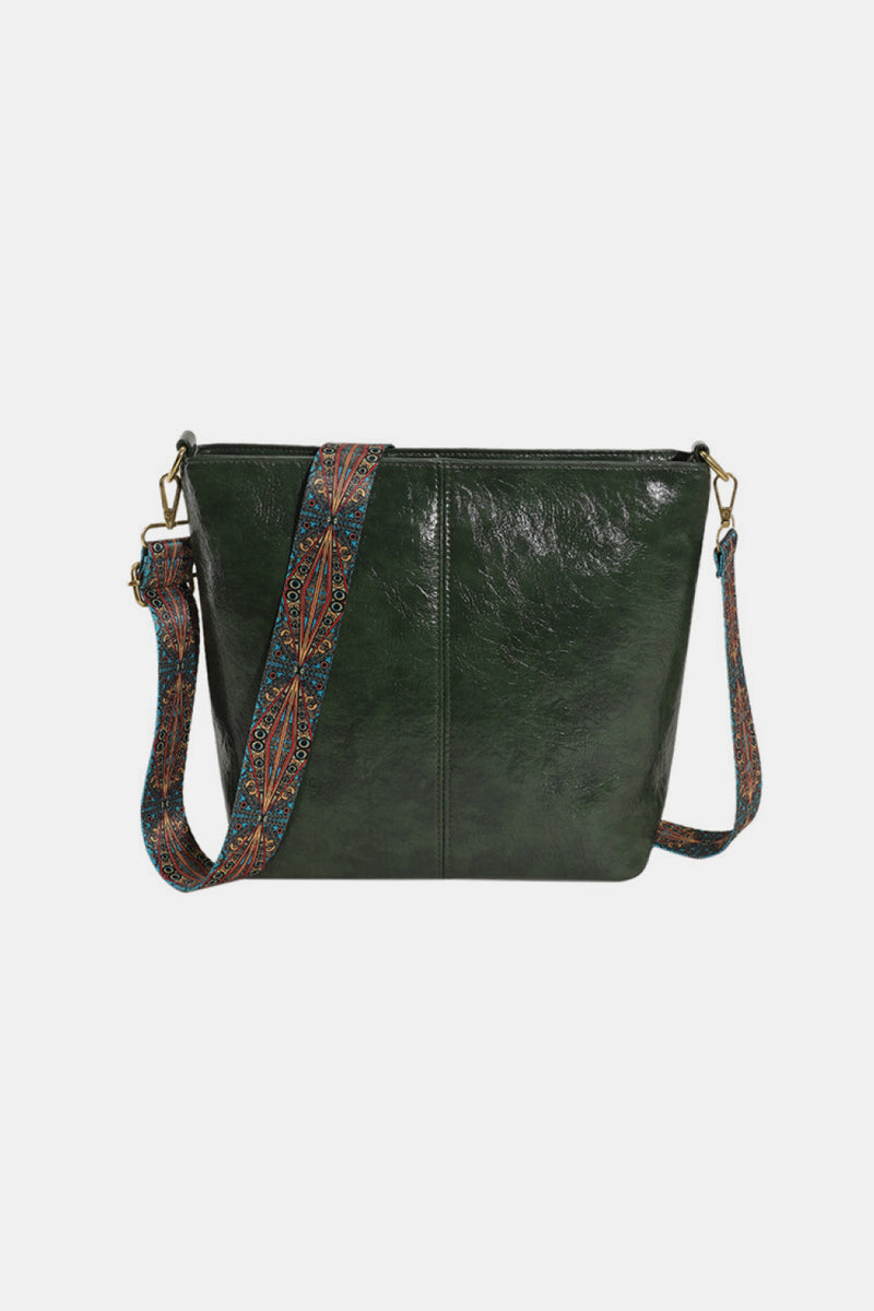 Vegan Leather Shoulder Bag  (Online Only)