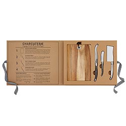 Cheese Board W/ Knives Box