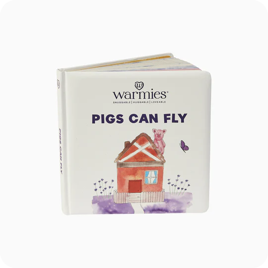 Pigs Can Fly Warmie Book
