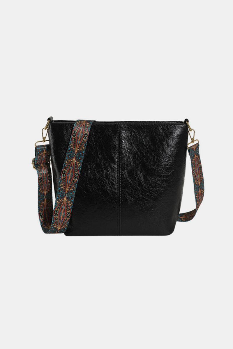 Vegan Leather Shoulder Bag  (Online Only)