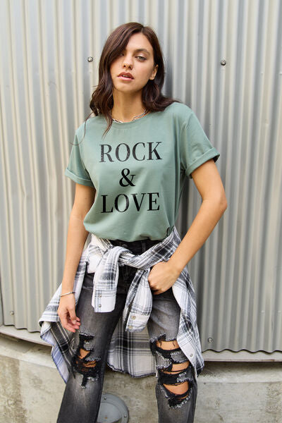 ROCK ＆ LOVE Short Sleeve T-Shirt (Online Only)