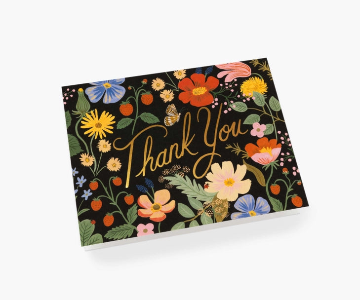 Strawberry Fields Thank You Cards
