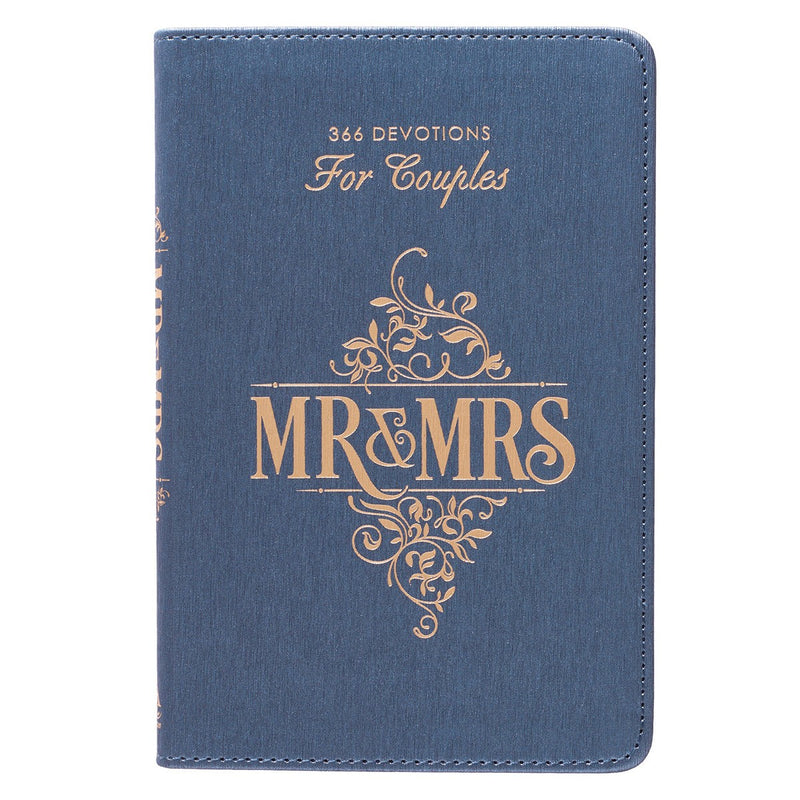 Devotional for Mr. Mrs. Blue Faux