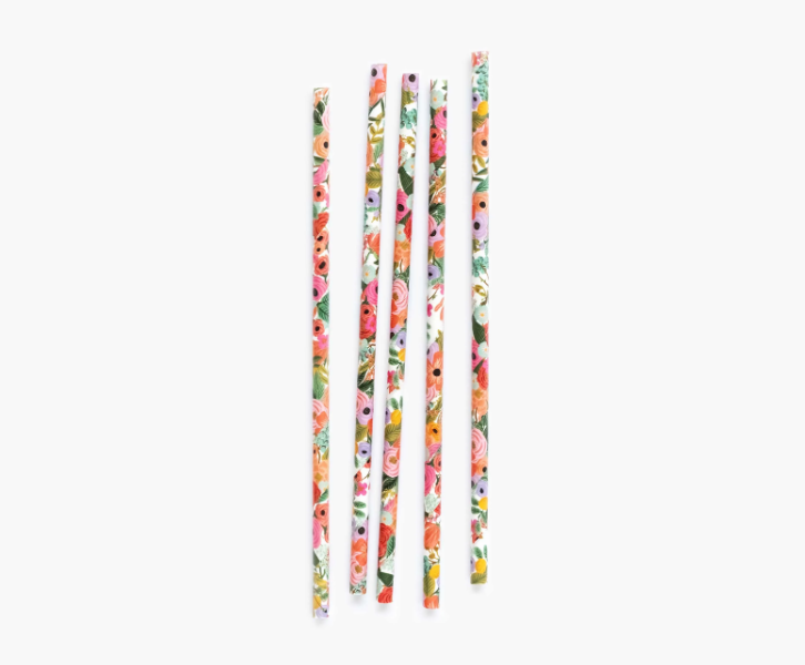 Rifle Paper Garden Party Paper Straws