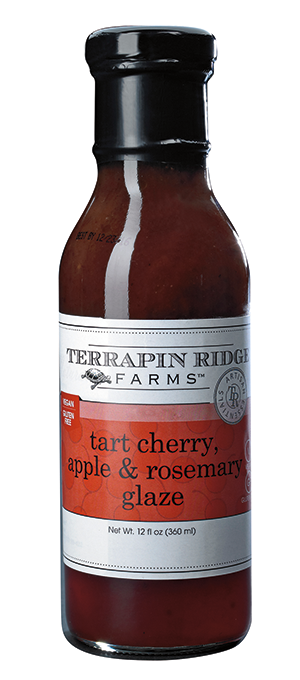 Tart Cherry, Apple, & Rosemary Glaze